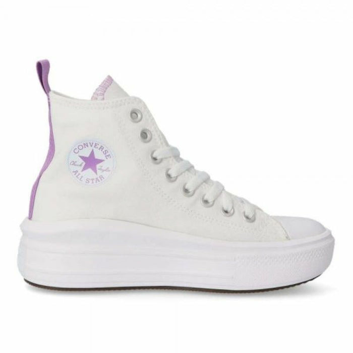 Buty sportowe Casual Męskie Converse CHUCK TAYLOR ALL STAR MOVE LIFT AO3667C Biały