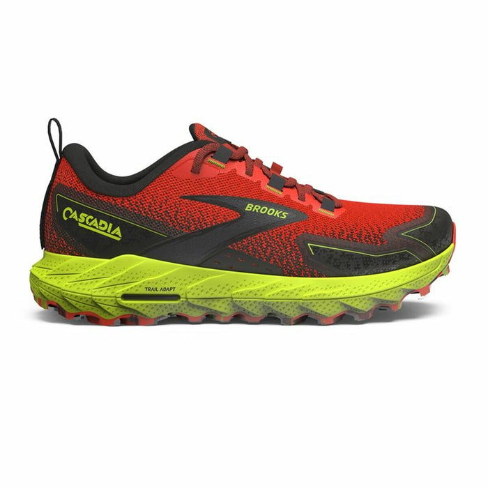 Chaussures de Sport pour Homme Brooks Cascadia 18 Rouge