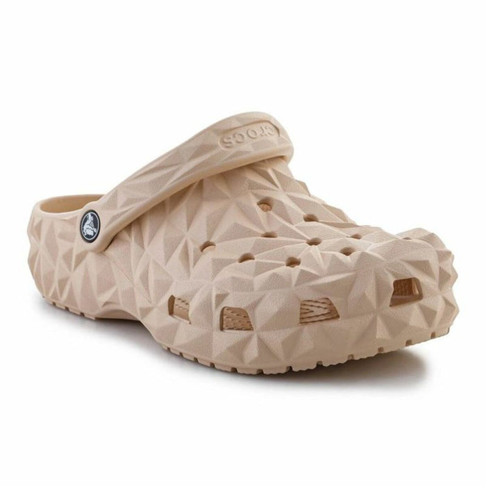 Chodaki Crocs Classic Geometric Clog Beżowy