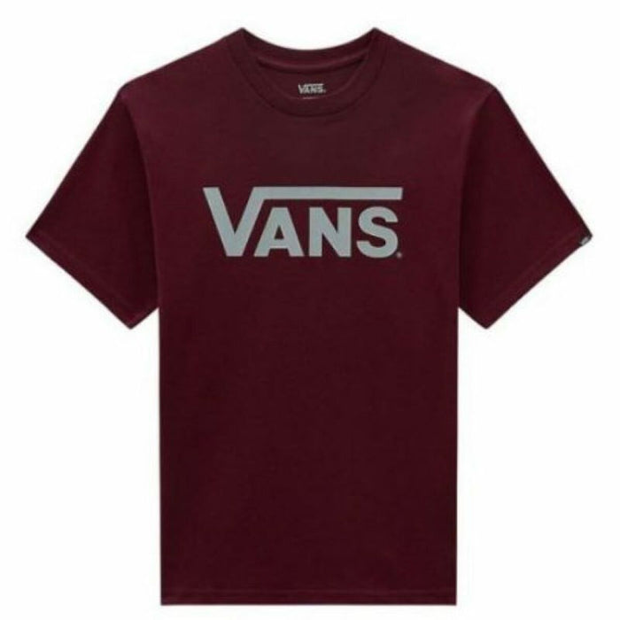 Child's Short Sleeve T-Shirt Vans Classic Vans-B VN0A7Y47Z0S1 Maroon