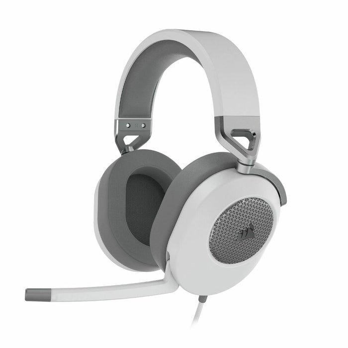 Casques avec Microphone Corsair HS65 SURROUND Blanc