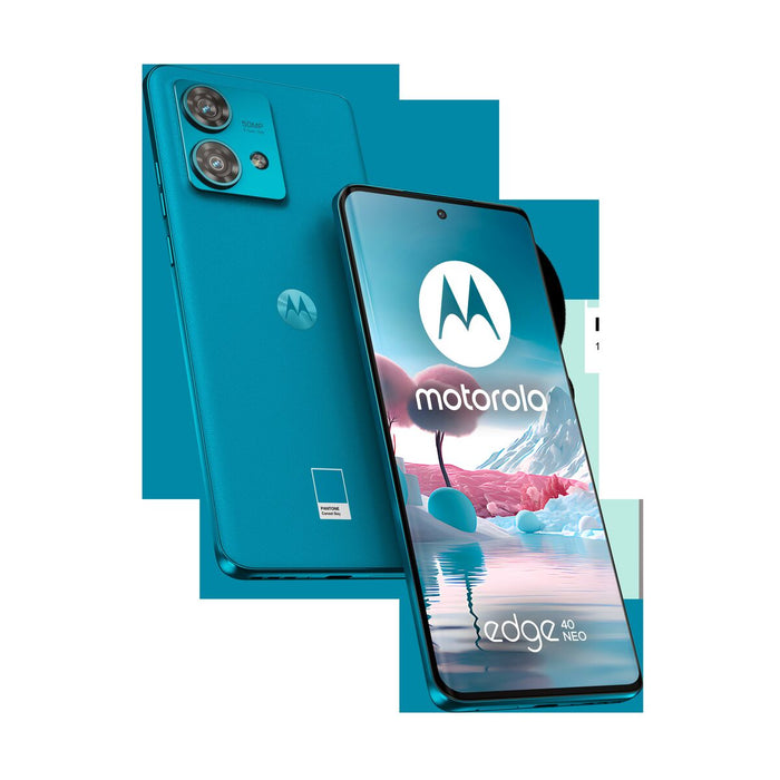 Smartfony Motorola PAYH0034SE 256 GB 12 GB RAM Niebieski