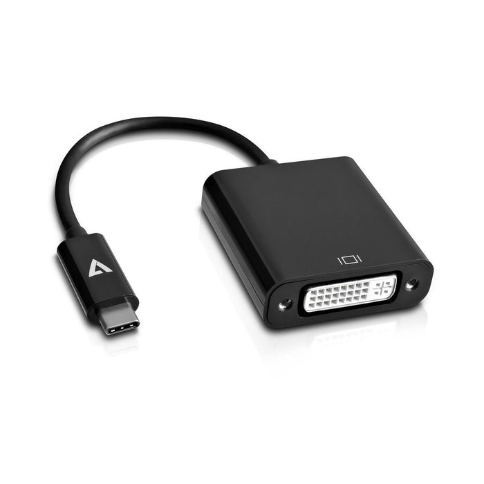 USB C to DVI Adapter V7 V7UCDVI-BLK-1E