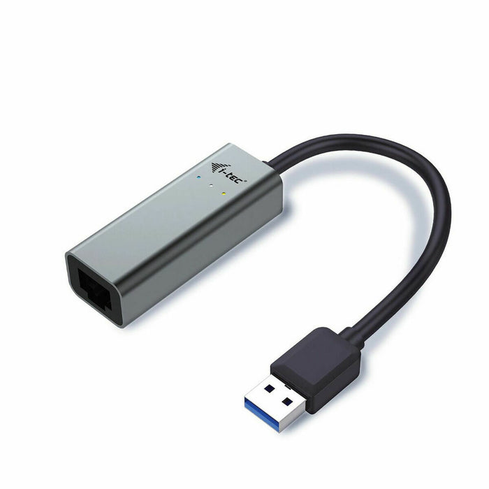 USB to Ethernet Adapter i-Tec U3METALGLAN Black