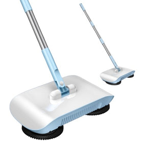 Hand Push Sweeper Household Broom Dustpan Mop Floor All-in-one Machine Gift Mop Sweeper