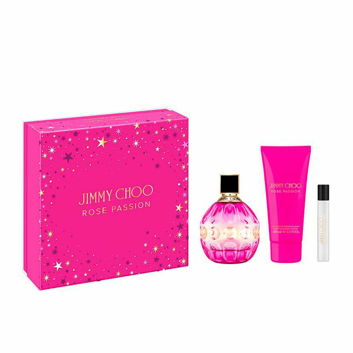 Zestaw Perfum dla Kobiet Jimmy Choo ROSE PASSION 3 Części