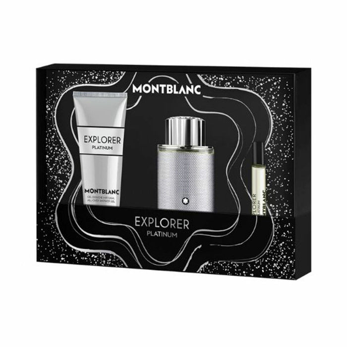 Men's Perfume Set Montblanc EXPLORER EDP 3 Pieces