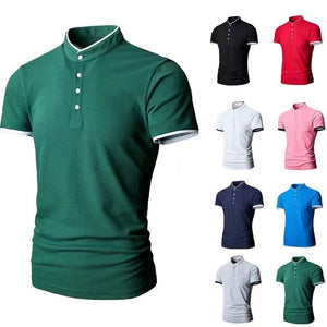 Summer Men's Casual Multi-color Short Sleeve