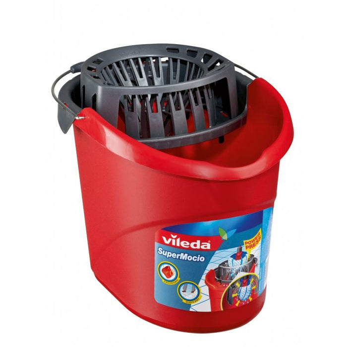 Seau de Lavage Vileda SuperMocio Rouge 30 x 29 x 38 cm 10 L