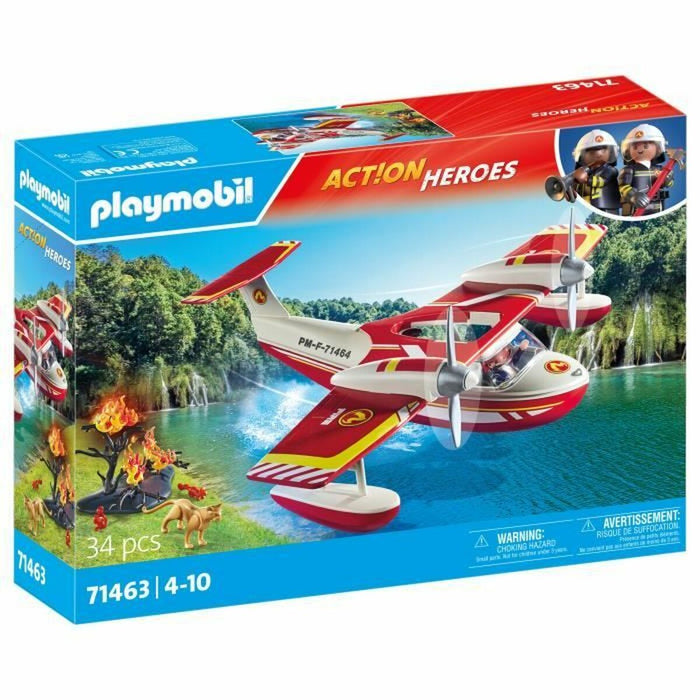 Playset Playmobil 71463 Action Heroes Plastikowy