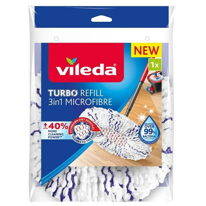 Rechange Pour Serpillière de Nettoyage Vileda 167749 (1 Unités) 3-en-1