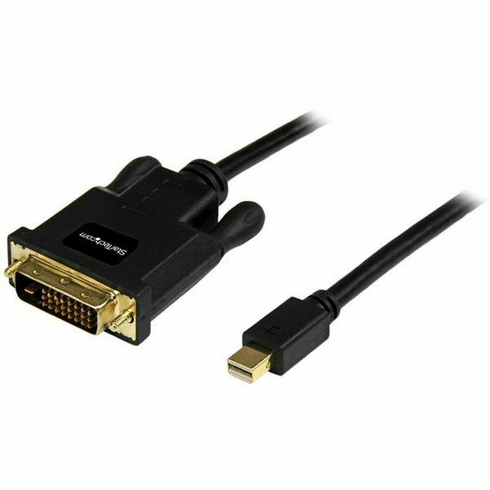 Adaptateur Mini DisplayPort vers DVI Startech MDP2DVIMM6B Noir 1,8 m