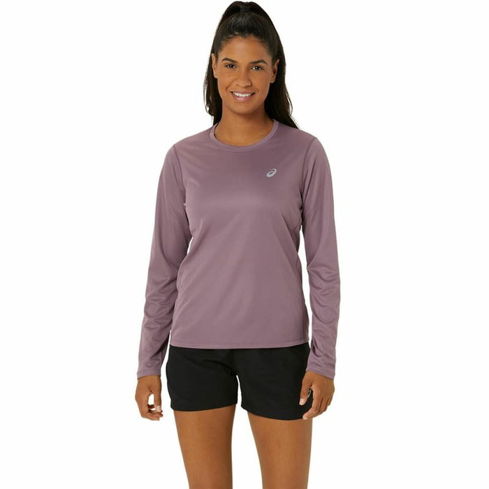 Chemise à manches longues femme Asics Core Ls Top Rose Prune