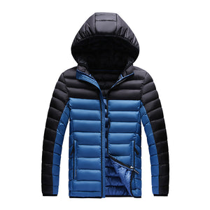 Men's Cotton-padded Coat Hooded Coat Winter