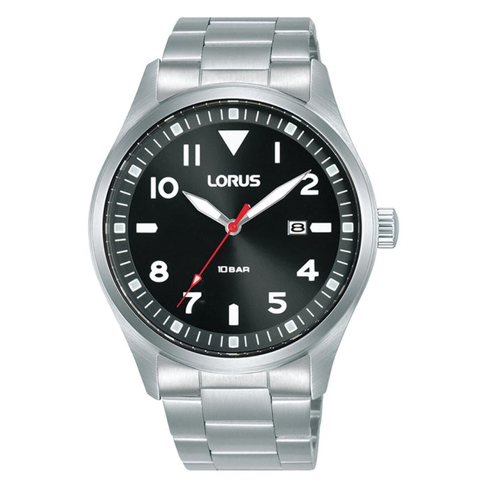 Montre Homme Lorus RH923QX9 Noir Argenté