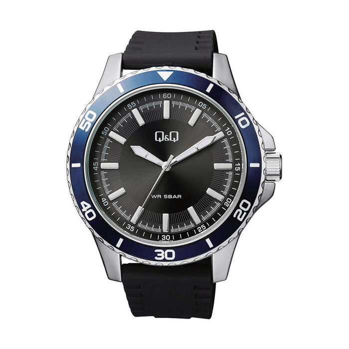 Montre Homme Q&Q QB24J302Y Noir (Ø 48 mm)