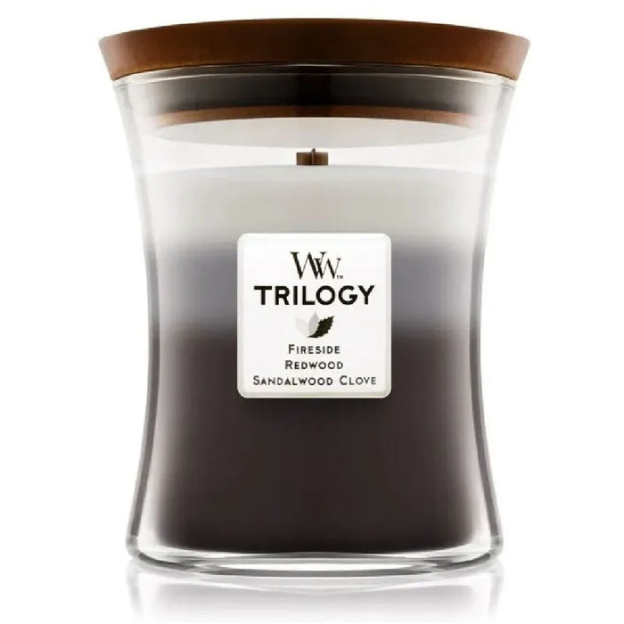 Świeczka Zapachowa Woodwick Trilogy Medium Hourglass Candles 275 g