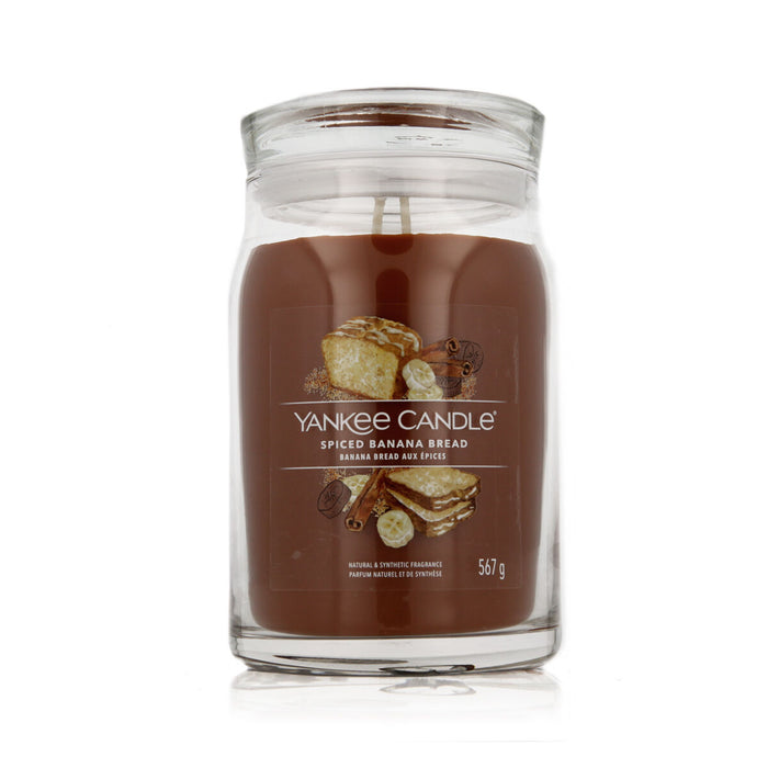 Scented Candle Yankee Candle Signature Large Jar Spiced Banana Bread 567 g