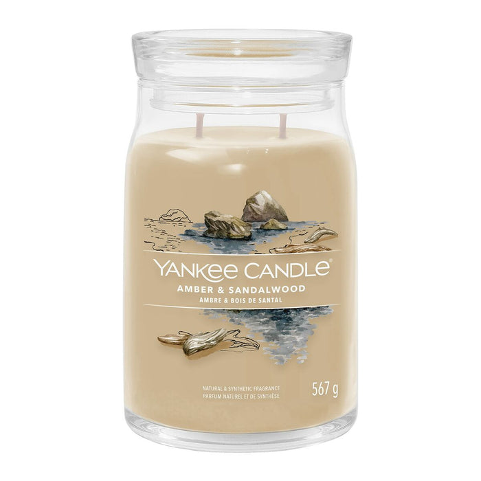 Bougie Parfumée Yankee Candle 567 g Amber & Sandalwood