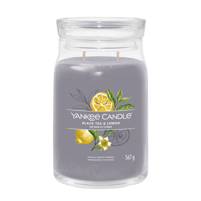 Scented Candle Yankee Candle Lemon Black Tea 567 g