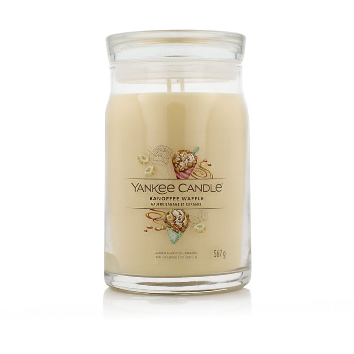 Świeczka Zapachowa Yankee Candle Signature Large Jar Banoffee Waffle 567 g