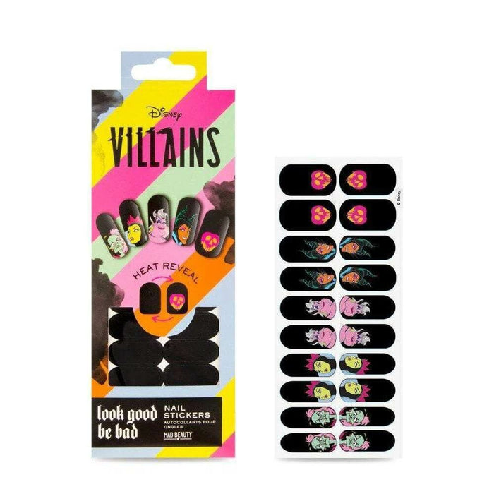 Nail art stickers Mad Beauty Disney Villains