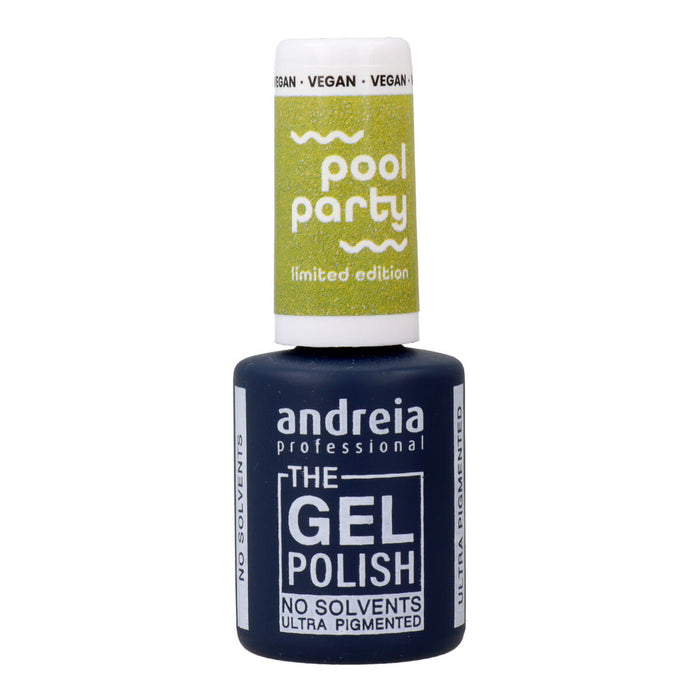 Vernis à Ongles Semi-permanent Andreia Polish Pool Party N.6 Vert 10,5 ml