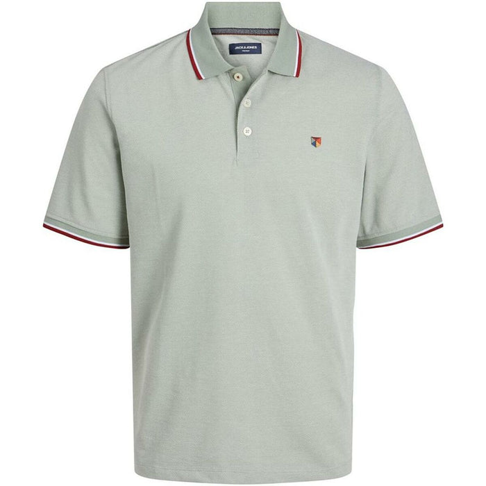 Koszulka Polo z krótkim rękawem Męska Jack & Jones JPRBLUWIN POLO SS NOOS 12169064 Kolor Zielony