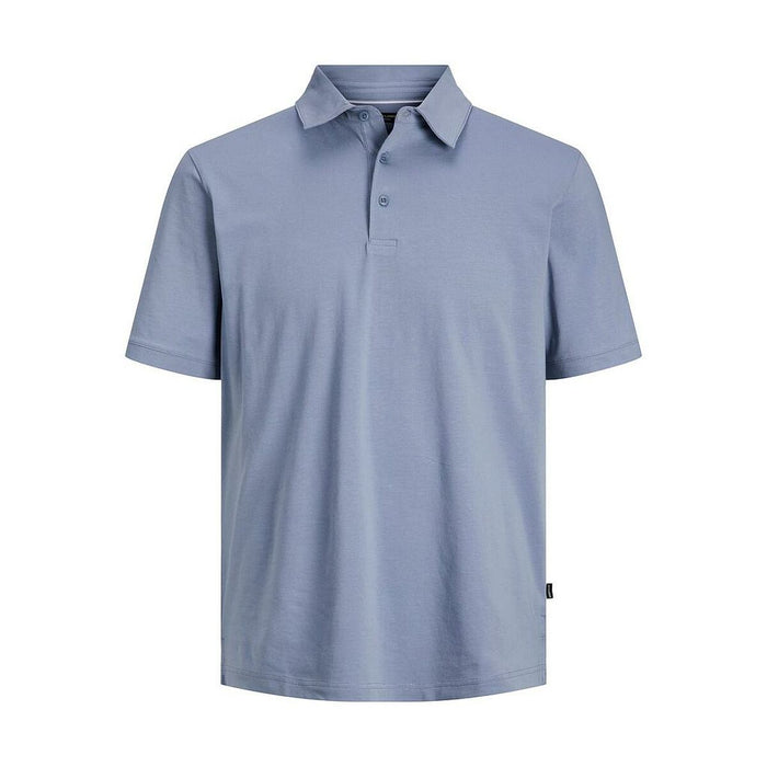 Koszulka Polo z krótkim rękawem Męska Jack & Jones JPRBLASPENCER SS POLO 12251349 Niebieski