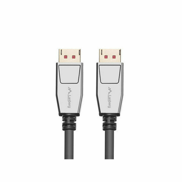 DisplayPort Cable Lanberg CA-DPDP-20CU-0018-BK Silver 1,8 m