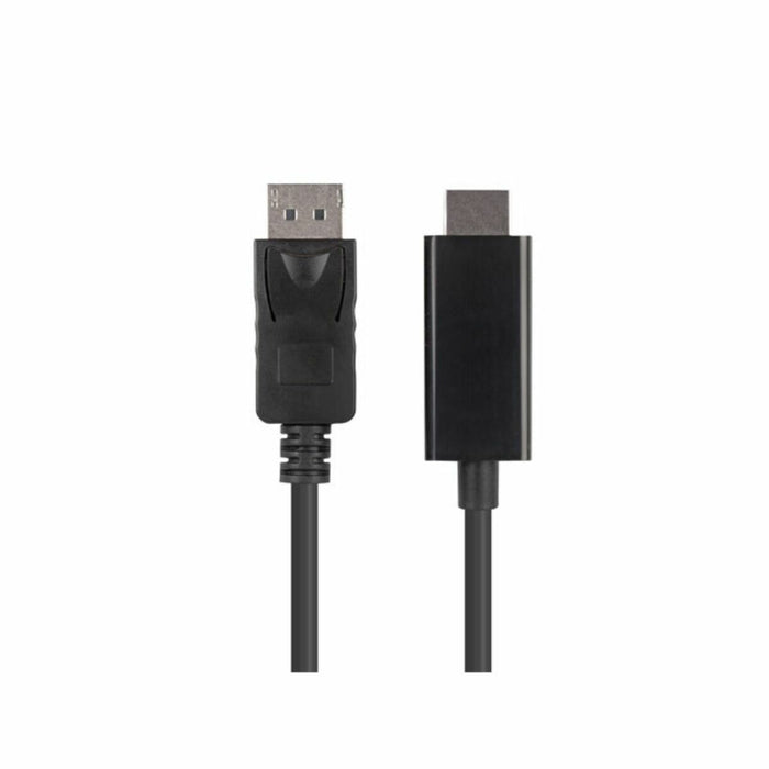 DisplayPort to HDMI Cable Lanberg CA-DPHD-11CC-0010-BK Black 1 m