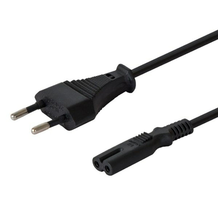 Kabel zasilający Savio CL-105 Czarny 2-pin C7 3 m