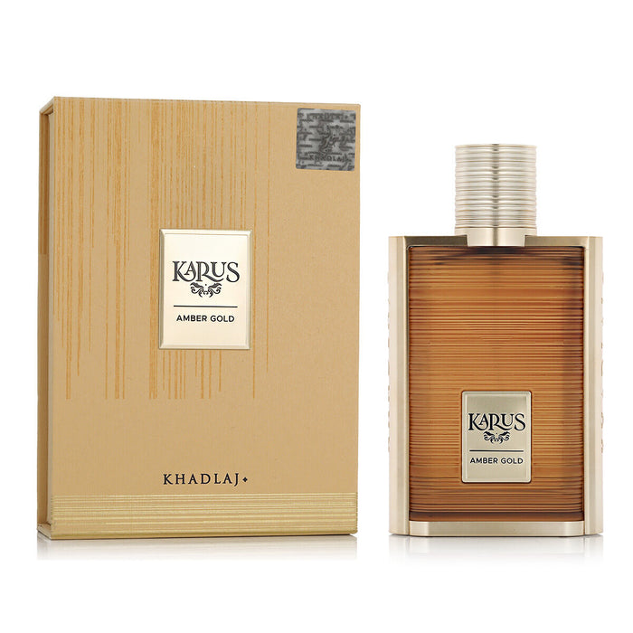 Perfumy Unisex Khadlaj Karus Amber Gold EDP 100 ml