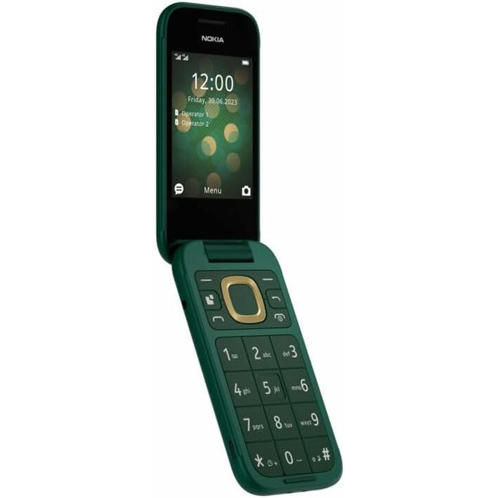 Telefon komórkowy Nokia 2660 FLIP 2,8" 128 MB Kolor Zielony 128 GB RAM