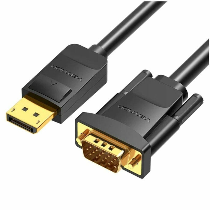 Adapter DisplayPort na VGA Vention HBLBH Czarny 2 m