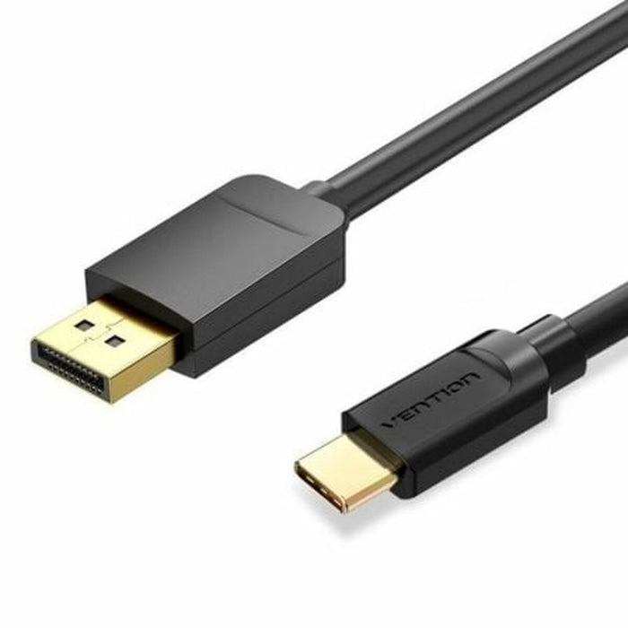 Kabel USB-C do DisplayPort Vention CGYBG Czarny 1,5 m