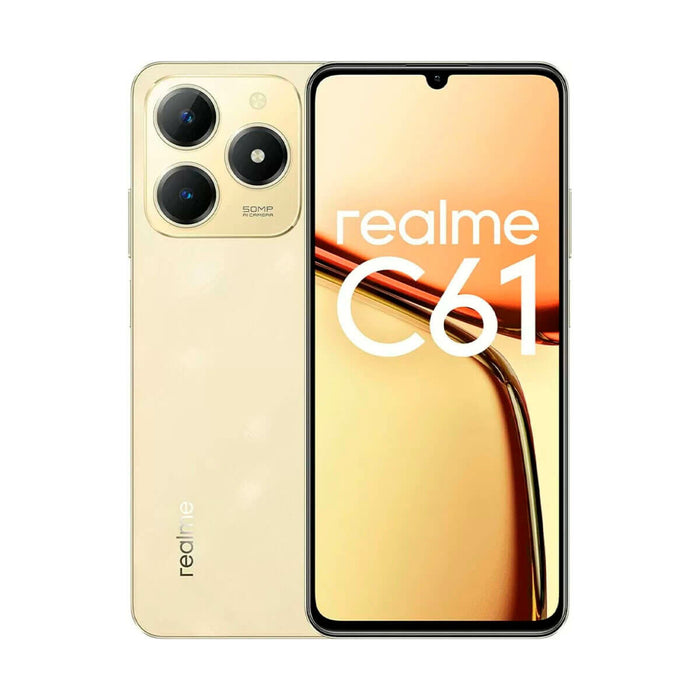 Smartphone Realme C61 6,74" Unisoc TigerT612 6 GB RAM 128 GB Doré