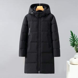 Outdoor Windproof Warm Overknee Thickened Men's Coat