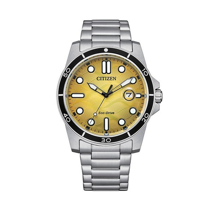 Men's Watch Citizen AW1816-89X Yellow Silver