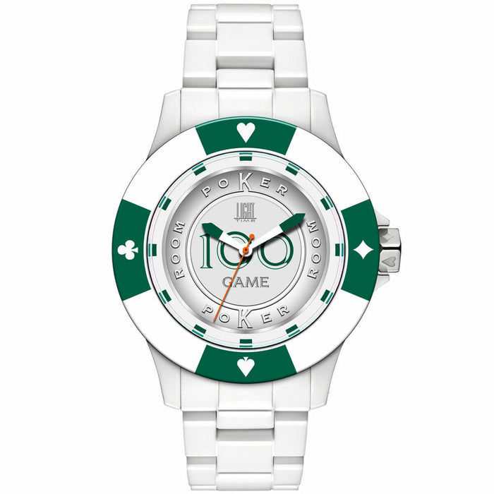 Zegarek Unisex Light Time POKER (Ø 41 mm)