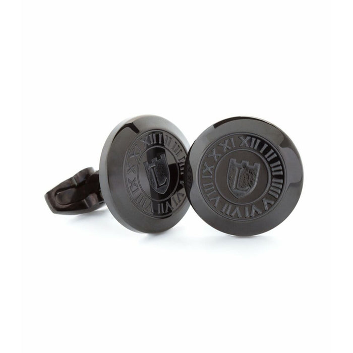 Boutons de manchette Lancaster GLA018A-BK 2 cm