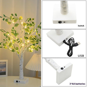 LED Luminous Tree Christmas Home Decorative Lamp