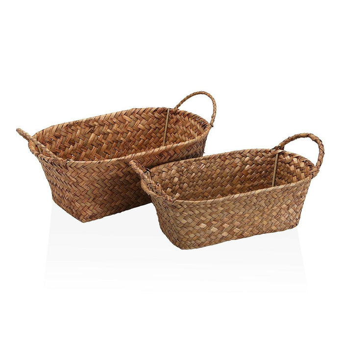 Basket set Versa Marine algae 20 x 12 x 30 cm