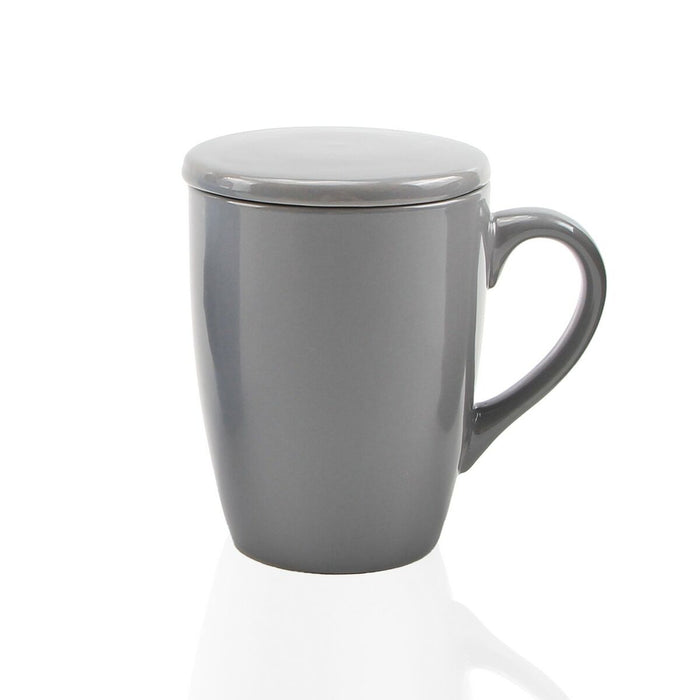 Cup with Tea Filter Versa Grey