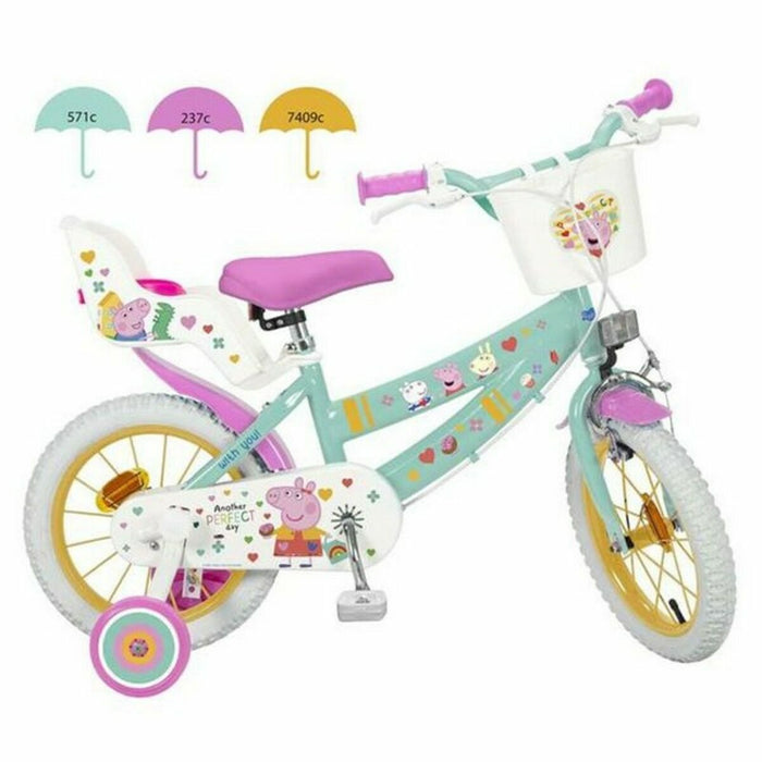 Children's Bike Toimsa TOI1698 Green 5-8 Years (16")