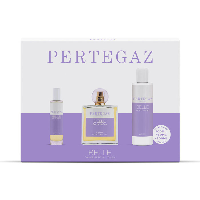 Set de Parfum Femme Pertegaz Pertegaz Belle EDP 3 Pièces