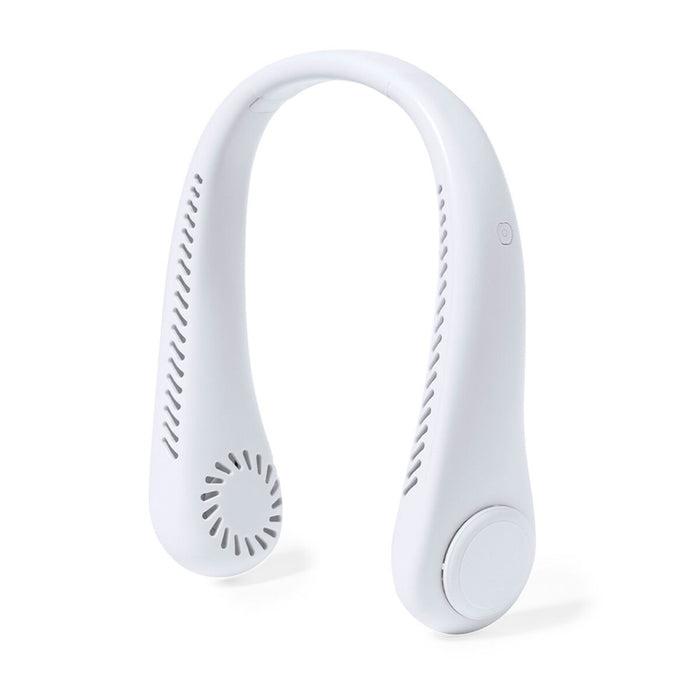 Neck fan Lifetime White Rechargeable USB