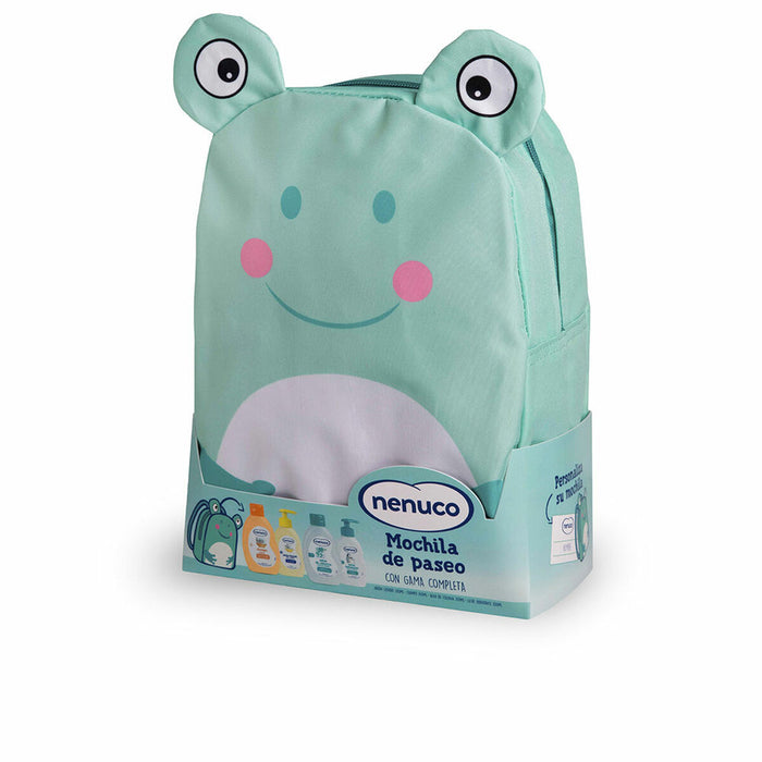 Ensemble de Bain Pour Bébé Nenuco Mochila Ranita Lote Grenouille