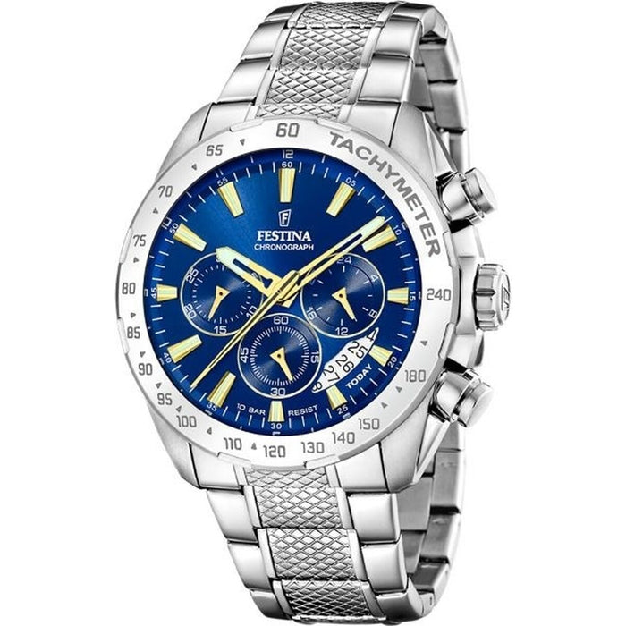 Zegarek Męski Festina F20668/2 Srebrzysty