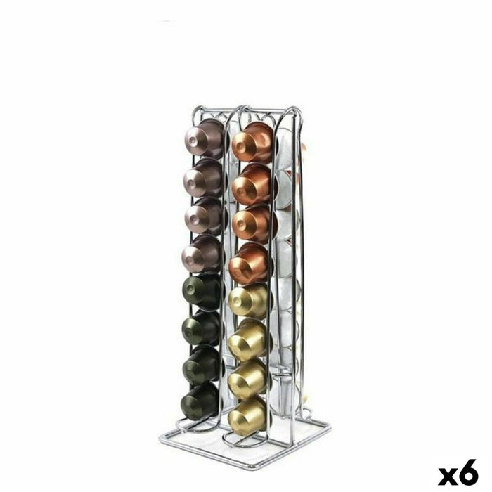 Stand for 32 Coffee Capsules Quttin 8433774650423 (6 Units)